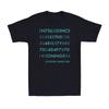 Intelligentie is het vermogen om zich aan te passen aan verandering Grappig Geïnspireerd Mannen T-shirt