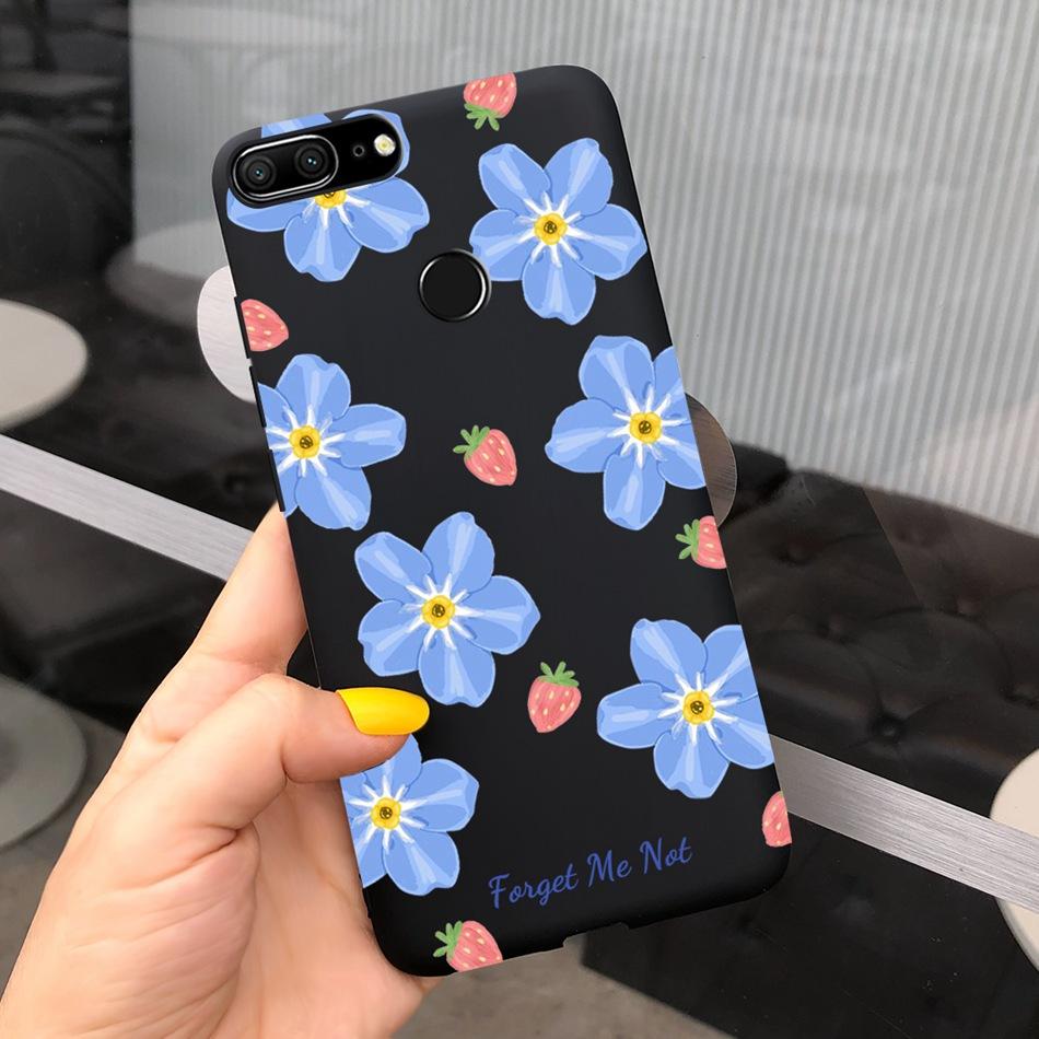 Cute Cartoon Phone Case For Honor 9 Lite LLD-L21 Candy Color Soft Silicone Back Cover For Honor 9 STF-L09 Funda Honor9 9Lite