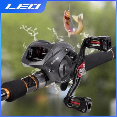 LEO FISHING CNC Baitcast Reel High Speed ​​Fishing Rits Masalo Finesse System 8KG Max Drag 10BB+1RB 6.3:1 Žvejybos reikmenys