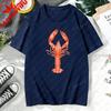 Lobster Graphic Printed Tshirt Lobster Lover Gift Shirt Unisex Unisex Cotton Short Sleeve Casual Fashion Summer Short Sleeve