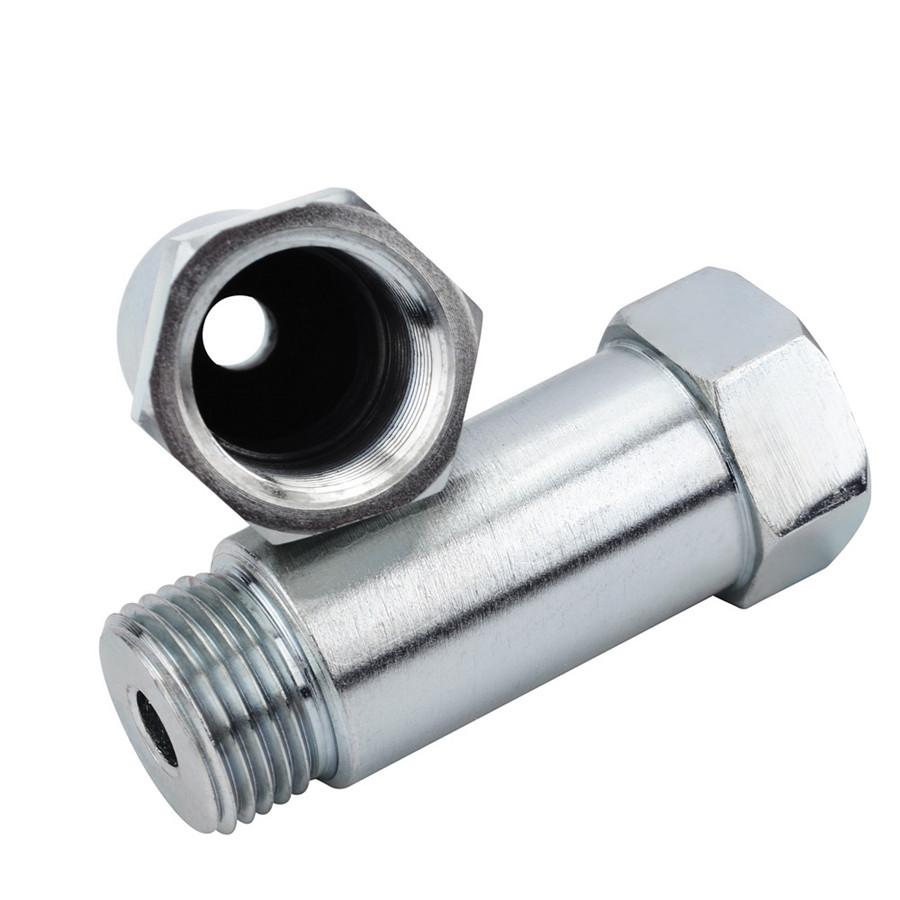 O2 Oxygen Test Pipe Extension Spacer CEL Fix Universal - 55mm Steel M18 X 1.5