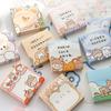 Sticky Memo 100sheets Pad Message Notes Decorative Notepad Supplies Stationery