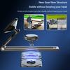Foldable Magnetic Car Phone Bracket Slide Rail Adjustable Mobile Phone Mount Stand Telescopic Suspension for Tesla Model 3 X Y S