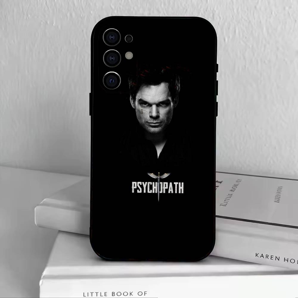 Movie DM-Dexter Morgan  Phone Case For Samsung S25,S24,S21,S22,S23,S30,Ultra,S20,Plus,Fe,Lite,Note,10,Black Cover