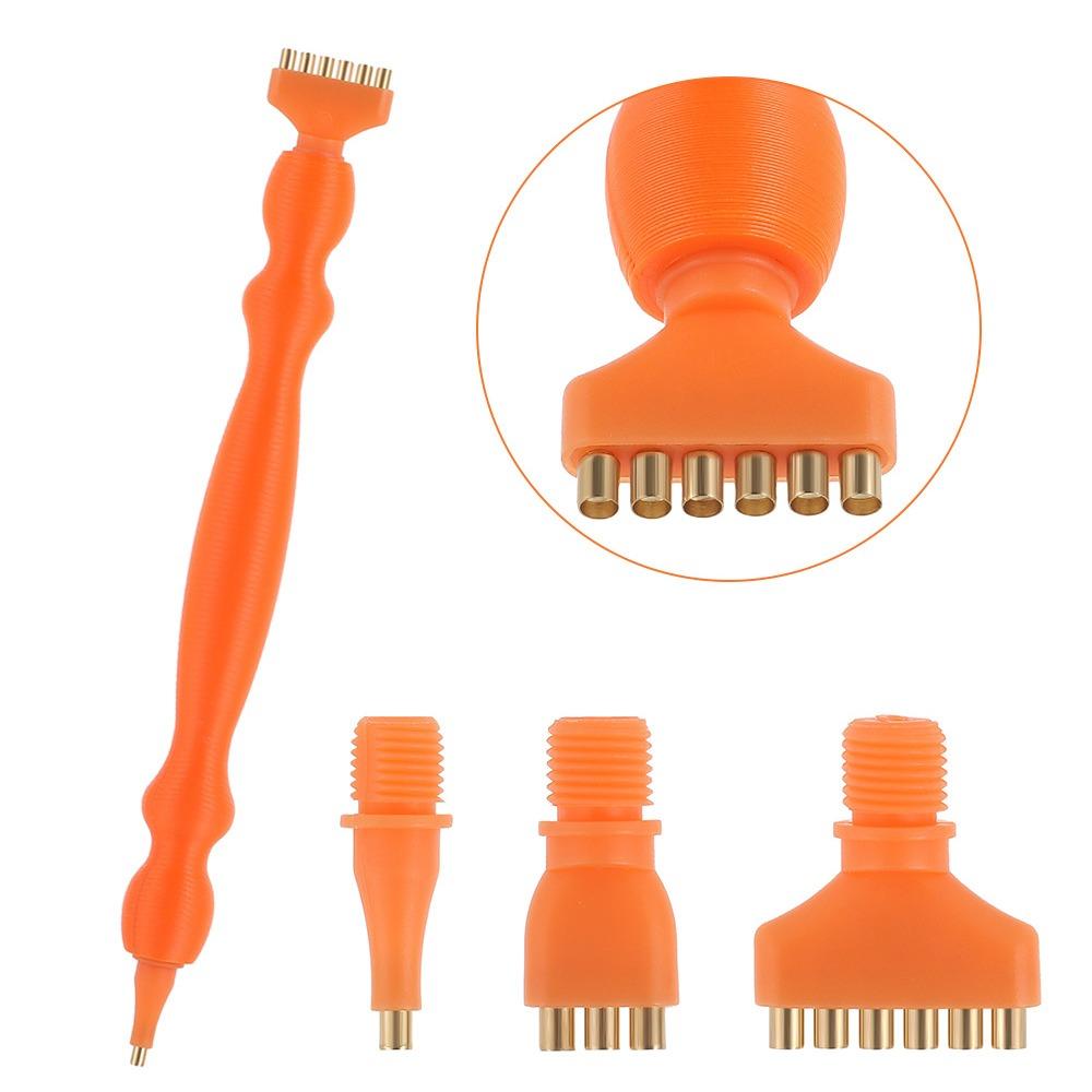 Zapasowe Końcówki do Długopisów Zestaw Długopisów do Malowania Diamentowego 5D DIY Rzemiosło z Wielofunkcyjnymi Plastikowymi Końcówkami Gwintowanymi Długopisy do Wiercenia Punktowego