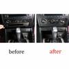 Fit For BMW X1 E84 2013-2015 ABS Carbon Fiber Center Control Driver Button Frame