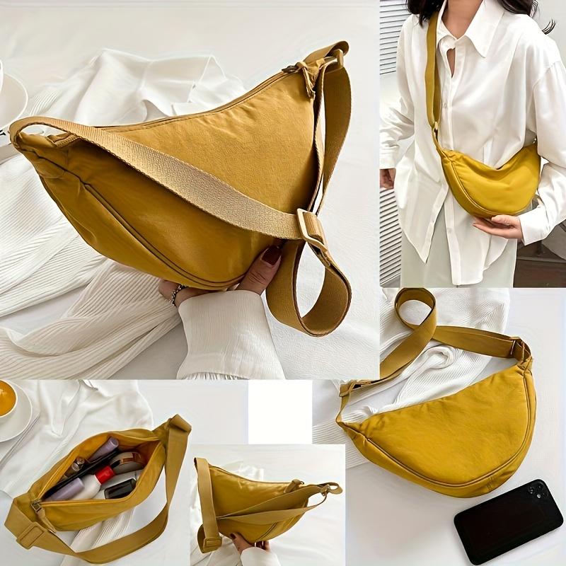 Adjustable Handbag with Detachable Strap Casual Shoulder Purse for Everyday Use, Travel & Shopping Zipper Closure, Crossbody Purse, Versatile Pouch