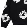 Denim Tears Cotton Wreath Hoodie Black Unisex Tops AOTHD1303BLK