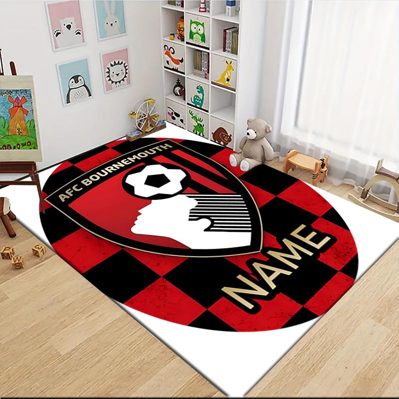 Custom Name Portsmouth FC Badge Carpet Rug Customizable Soft Washable Anti-Slip Home Living Room Sofa Mats Personalized Rug. 0909224