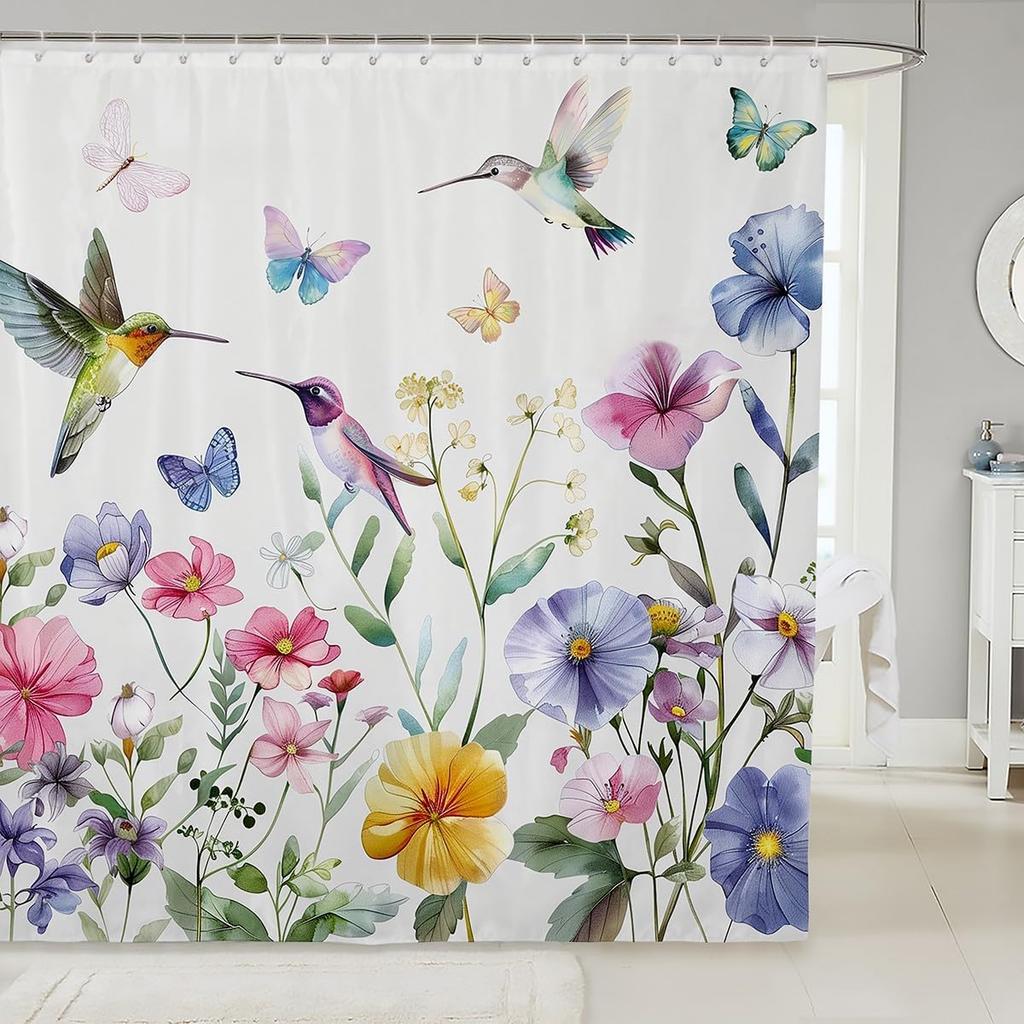Funny Golden Retriever Shower Curtain for Bathroom Decor Kids Puppy Dog Bath Curtain Boys Girls Dachshund Bathroom Accessories