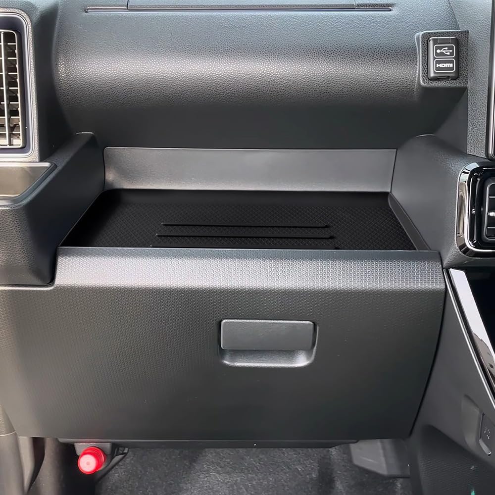 Daihatsu New Tanto Custom TANTO CUSTOM Passenger Seat Tray Storage Box Instrument Panel Tray Mat Rubber Mat Custom Interior Parts Design Accessories