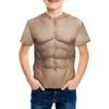 Kids T-shirts Children's Short Sleeved Apparel Summer Cartoon 3D Printed Boys' T-shirt
