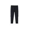 Anta Logo Letter Print Color Block Sports Pants Men Pants Black 152138506-1