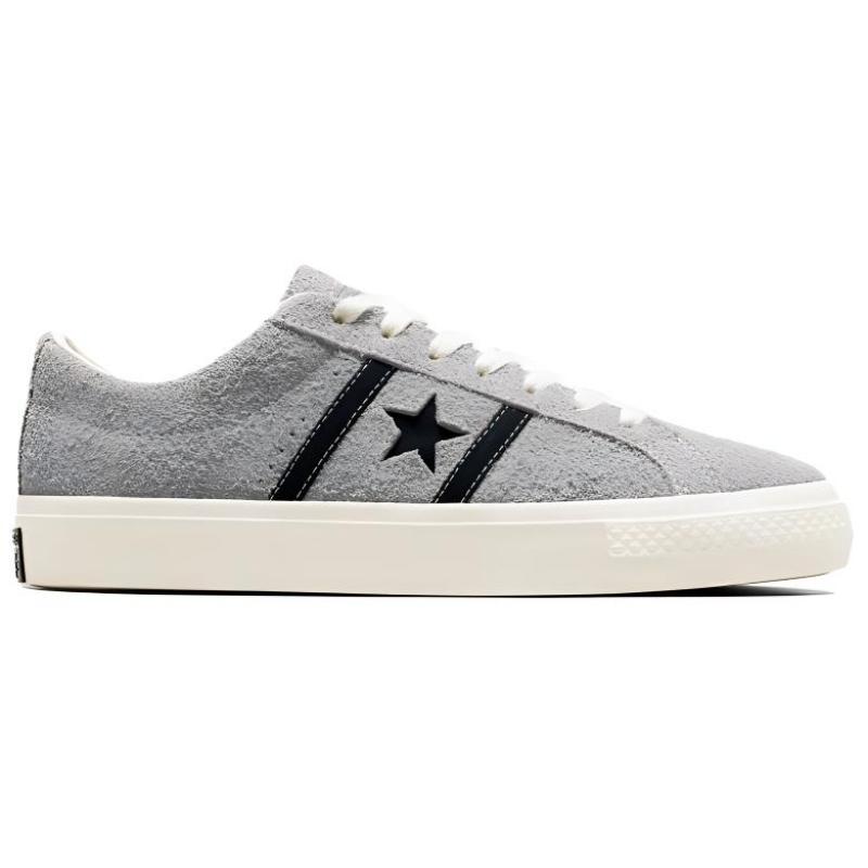 Converse One Star Academy Pro Comfortable Non-Slip Resistant Low-Top Board Shoes Unisex Grey