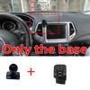 Car Mobile Phone Holder Accessories for Jeep Compass 2017~ GPS Bracket Navigation Stand Auto