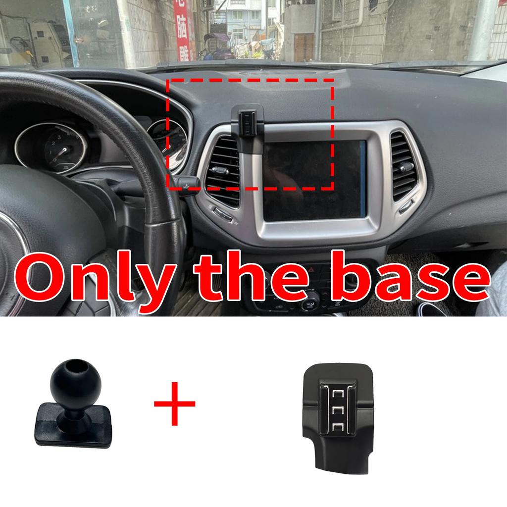 Car Mobile Phone Holder Accessories for Jeep Compass 2017~ GPS Bracket Navigation Stand Auto