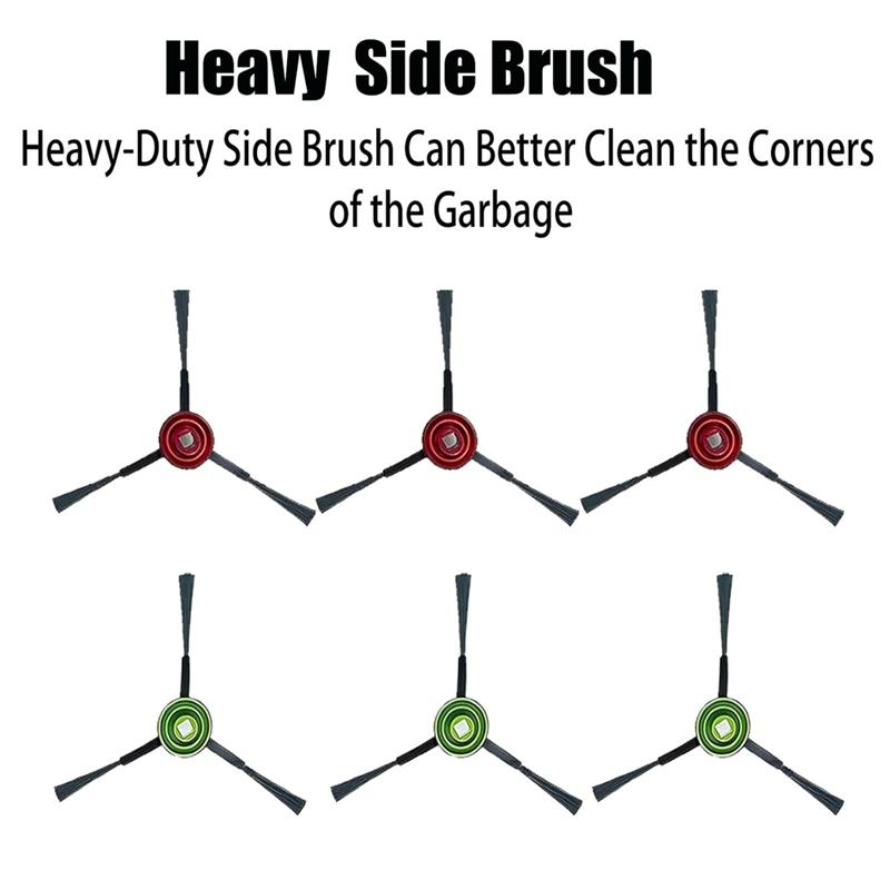 

A34R Replacement Parts For Airzeen Q6 SE Robot Vacuum Model CRV0009 Accessories Main Brush Side Brush Filter Mop Pad