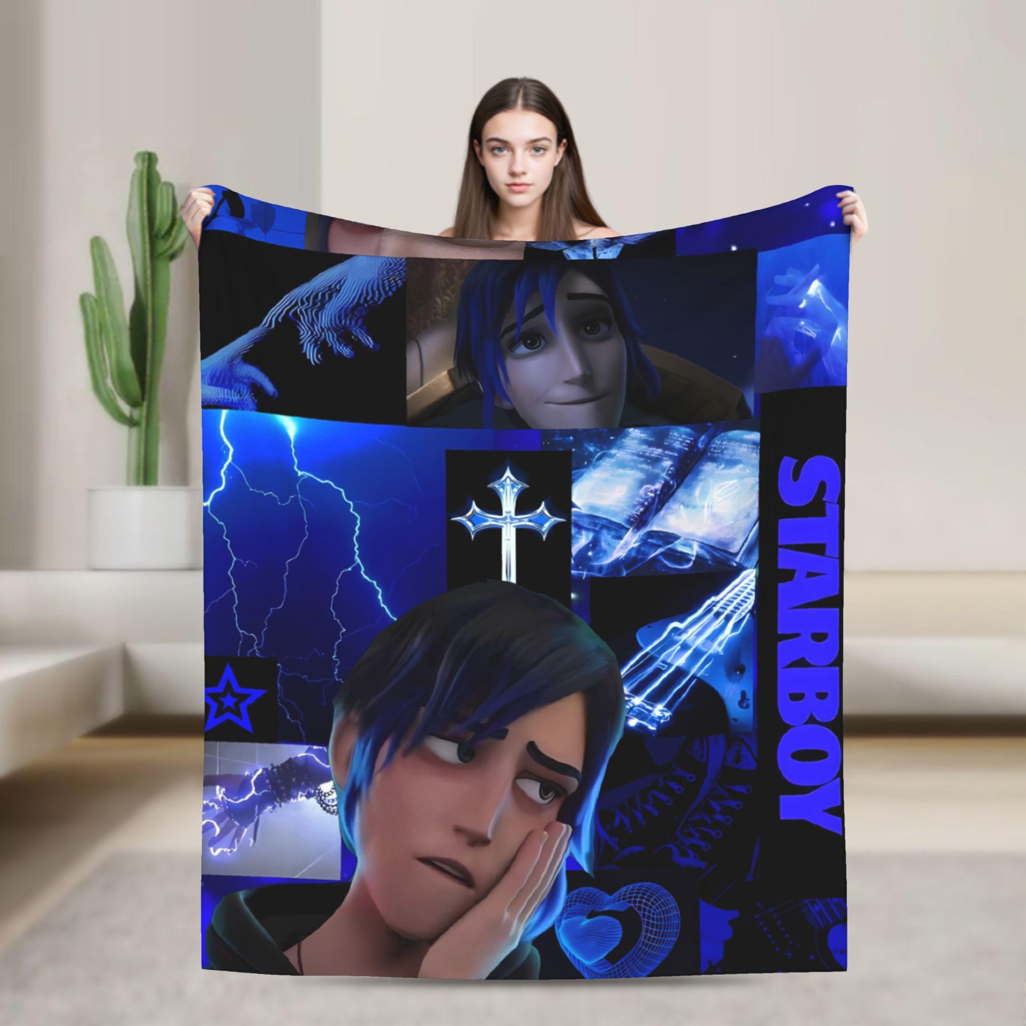 Trollhunters Tales Of Arcadia Blanket  Soft Warm Funny Plush Throw Blanket For Couch Bed Decorative Flannel Bedspread Bed Cover 75X95CM
