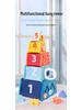 Children's Wooden Busy Tower: Multifunctional Educational Toy for Early Learning, Shape Matching, and Hands-on Skill Development