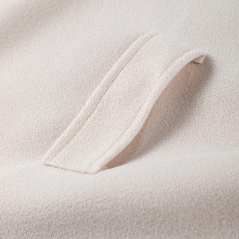 Chaqueta Capa Chal para Mujer Otoño e Invierno Abrigo Holgado con Cuello en V