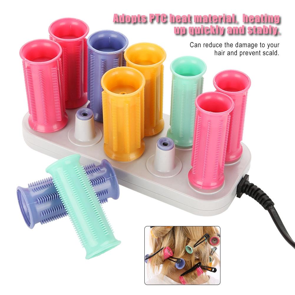 Professional Electric Heated Roller Curling Roll Hair Tube Hair Styling Tool