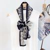 Silk women's Hangzhou silk scarves, long scarves, vintage mulberry silk ribbons, high-end gift professional neck scarves