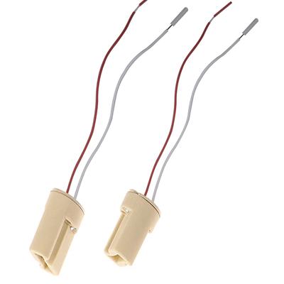 G9 Lamp Base Ceramic Connector Base Socket With 20CM Line For LED Halogen Bulb Light G9 Lamp Holder