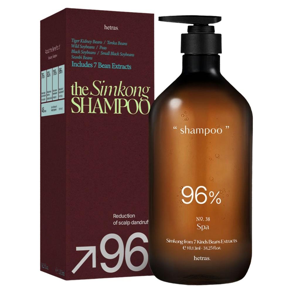 Hetras Simkong Kopfhaut Volumen Haarausfall Linderung Funktionelles Shampoo Spa Duft 1,013L 1 Stück