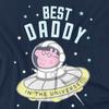 Peppa Pig Unisex Erwachsenen Best Daddy Pig In The Universe T-Shirt