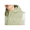 Adidas Helionic Hooded Down Solid Logo Print Single-Breasted Vest Men Vests Green IX8856
