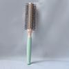 Super Hair Brush Plastic Barrel with Nylon Bristles with Anti Slip Handle Small Volumizing Hair Brush Comb