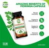 Jivan Ayurveda Moringa Capsule, 500mg Moringa Oleifera, Supports Immunity, Digestion and Detoxification, for Men and Women, 60 Capsules