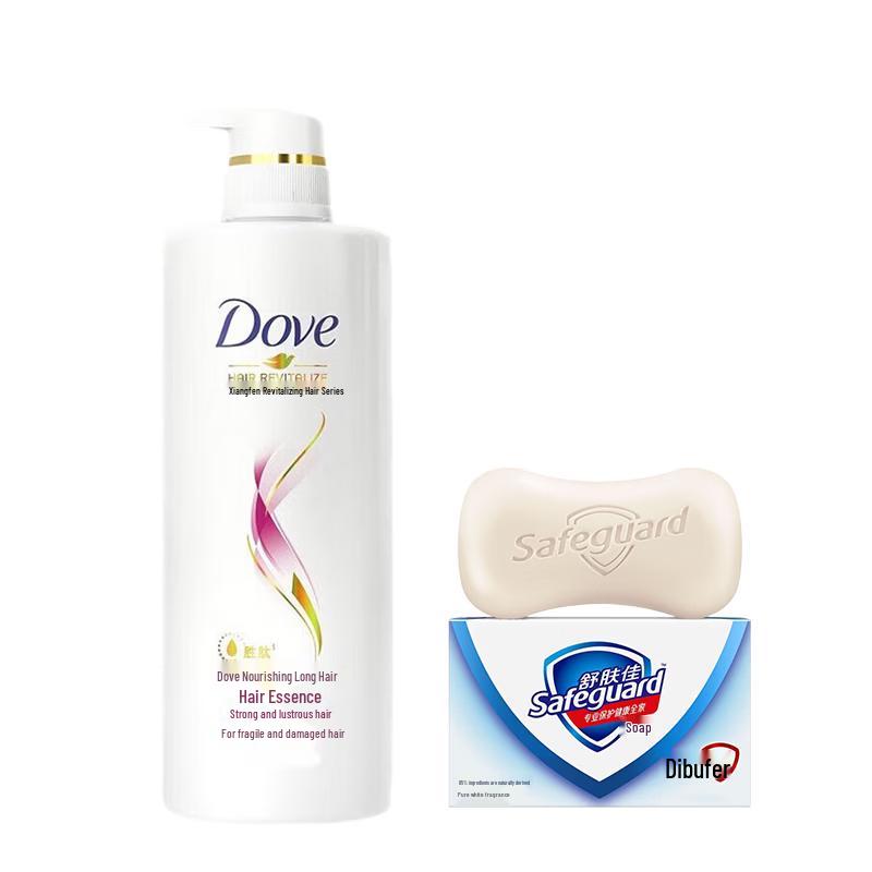 Safeguard Pure White Soap & Dove Conditioner Set