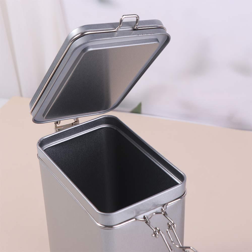 Hermetyczny pojemnik na kawę Vintage puszka metalowe pudełko pojemnik metalowy pojemnik do przechowywania żywności dom