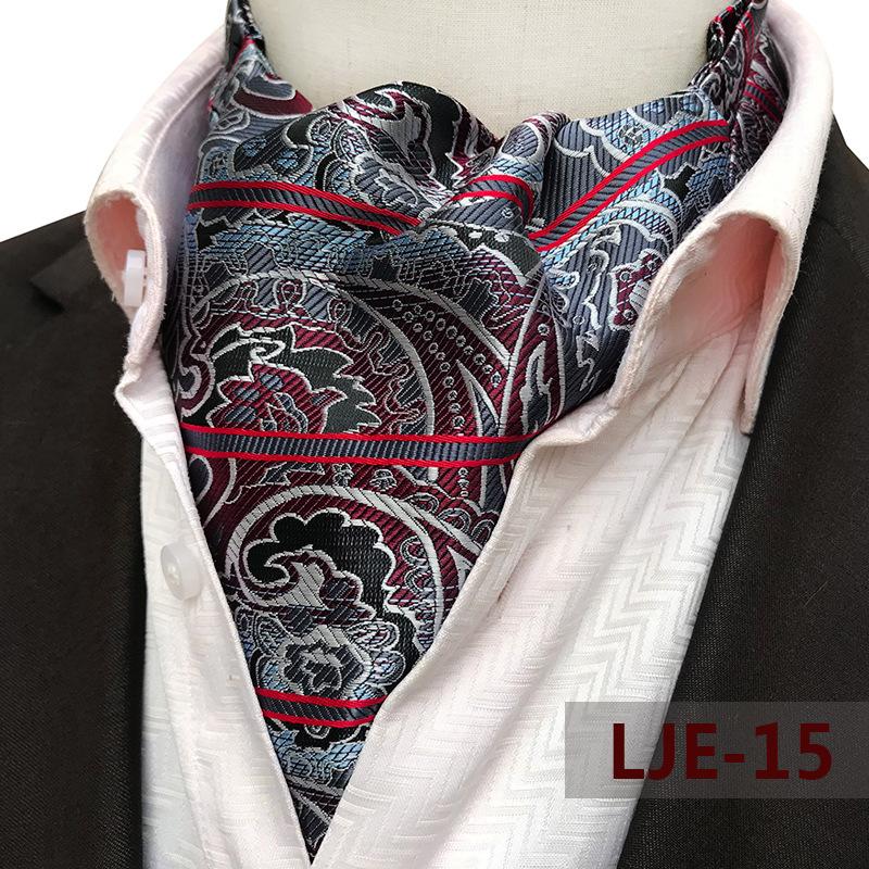 Tie Fashion Large Pattern Scarf Tie Men'S Scarf
