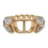 R2513WOMCY_D03S M Ring Gold Metal/crystal Women