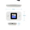 4G Portable MIFI Router with Plug-in Card for Asia, Africa, Europe, and Southeast Asia (Model: MF680)