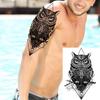 Realistic Long-lasting Animal Head Temporary Tattoo Stickers
