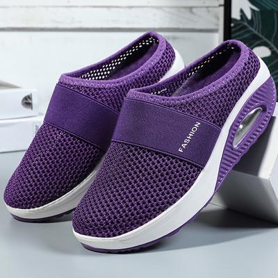 35-43 Women's Breathable Half Slippers Ultra-light Indoor and Outdoor Large Size Slippers