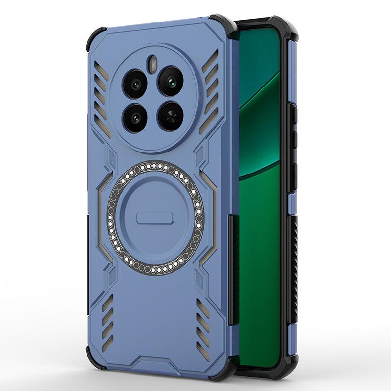 Oppo Realme 12 Plus/Realme P1 MagSafe Case,Magnetic Drop-Proof Phone Case Cover for Oppo Realme 12 Plus/Realme P1
