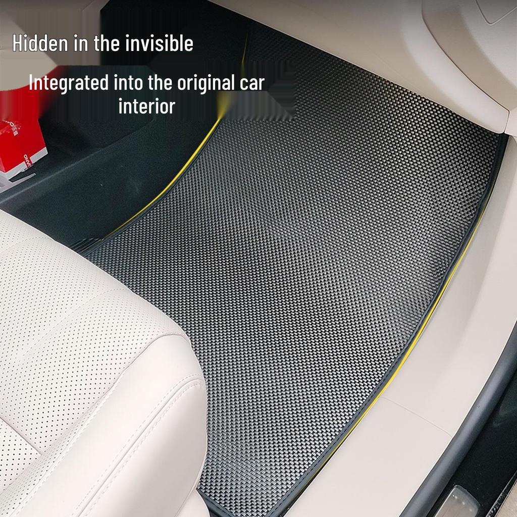 2025 NIO Letao L90 Carbon Fiber TPR Floor Mats - Full Surround, Easy Installation