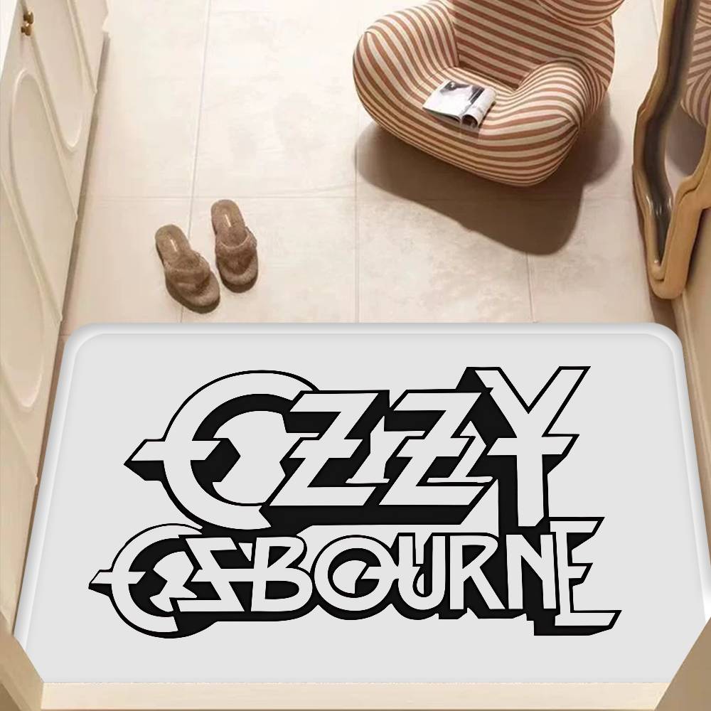 Rock O-OzzyS Osbourne Band Room Mats Cheaper Anti-slip Modern Living Room Balcony Printed Welcome Rug