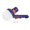 Nylon Bristle Swimming Pool Step Corner Cleaning Brush Scrubber Hot Tub Wash Tool