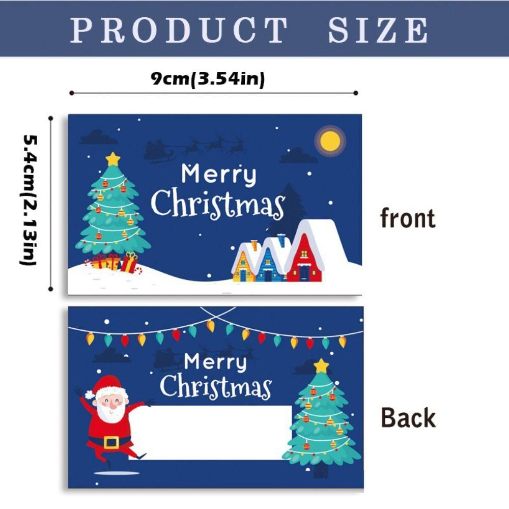 50 Pcs DIY Gift Tags Holiday Reward Tickets Opaque Coating Raffle Ticket  Party Games