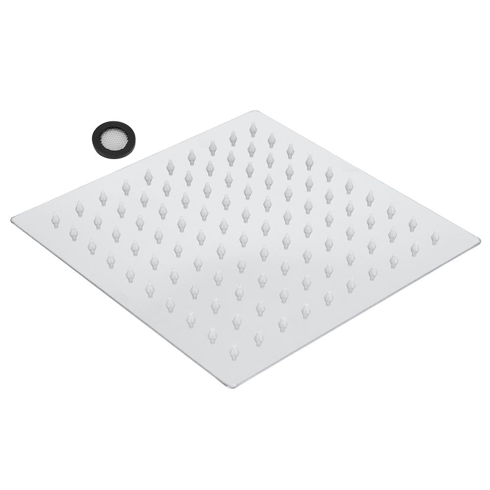 

G1/2in резьба настенный нержавеющая сталь 8 дюймов тропический душ верхний душ спрей головка ванная комната