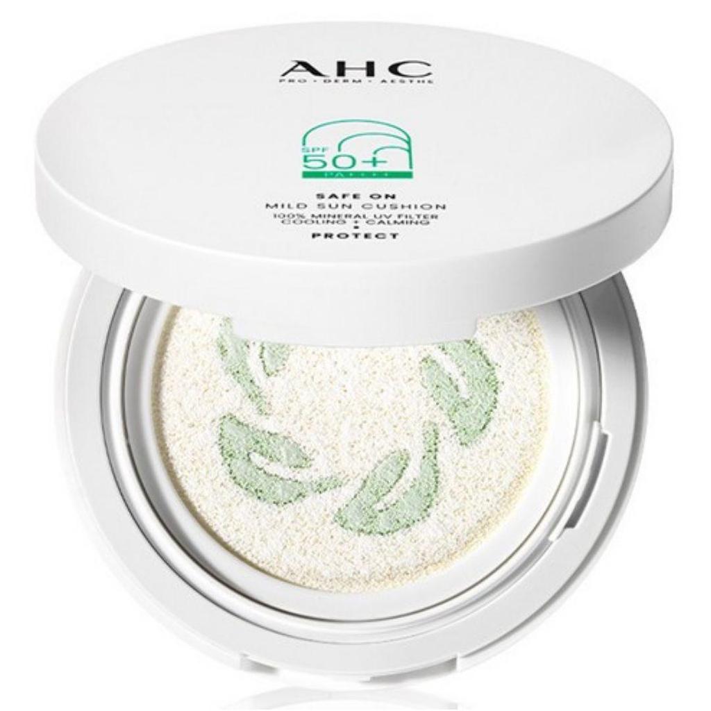AHC Safe On Mild Sun Cushion SPF50+ PA++++ UV Protection Sunscreen Cushion 25g