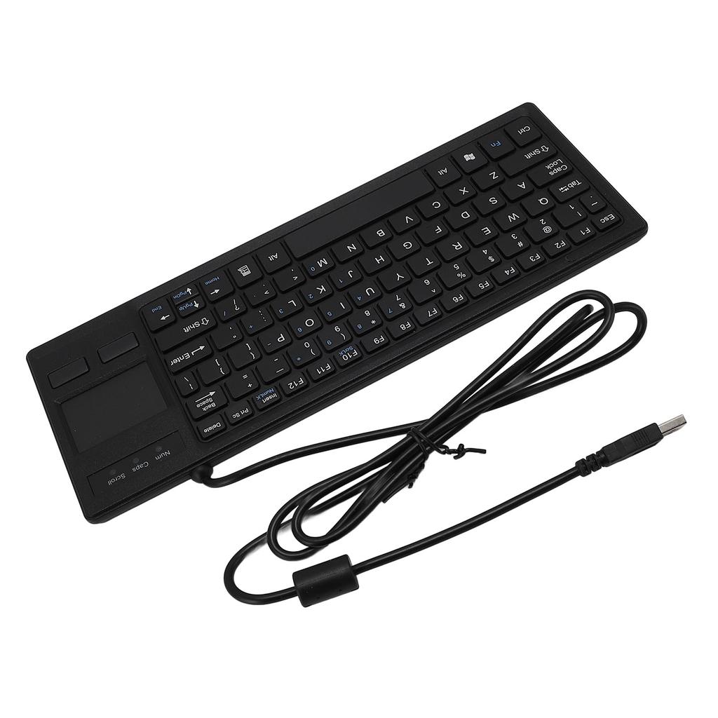 Mechanical USB Keyboard Water Resistant Integrated Touch Industrial Keyboard with Touchpad for Laptop Notebook PC