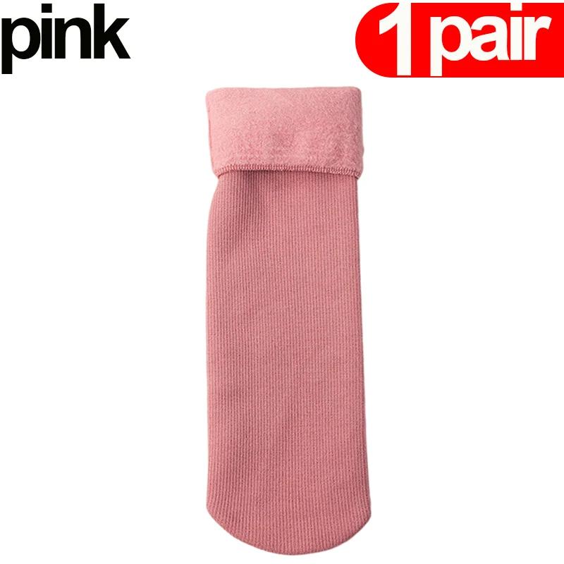 5/3/1Pairs Women Men Winter Socks Warm Thicken Thermal Snow Boots Floor Home Sleeping Socks Soft Velvet Wool Cashmere Sock