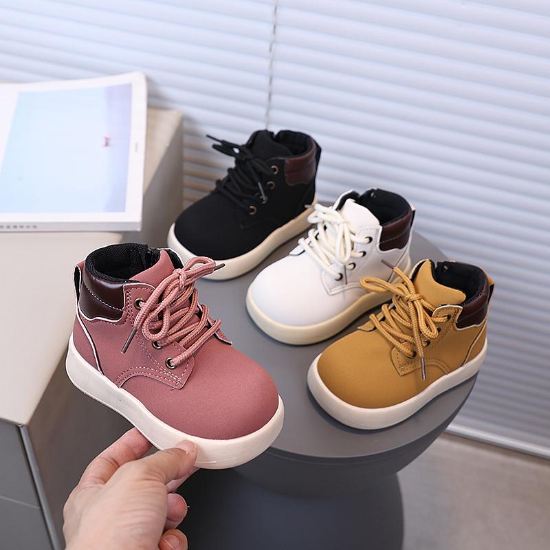 Autumn Winter Baby Girls Boys Snow Boots Children Casual Shoes Outdoor Toddler Kids Ankle Boots Anti-slip Soft Sole Infant Shoes