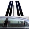 Car Pillar Posts for Honda Accord CM4/5/6/7/8 Inspire 2003-2007 Glossy Black Door Window Trim Stickers Decoration Accessories